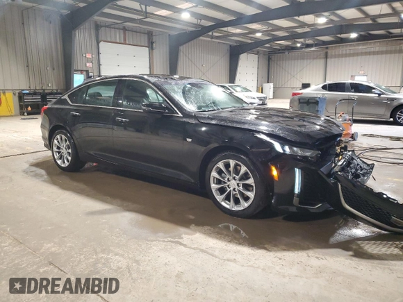 2023 Cadillac CT5 Premium Luxury z VIN 1G6DN5RK0P0133410, wystawiony jako Copart lot #74236654 z przebiegiem 25 640 mil mil oraz Czysty tytuł • Clean title. Historia ofert i sprzedaży dostępna na DreamBid. Obrazek 4.