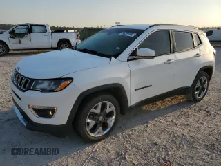 2019 Jeep Compass Limited with VIN 3C4NJCCB9KT662621, listed as a Copart auction lot 53361685 with 97,637 mi miles and Salvage title. Bid and sale history available at DreamBid. Image 1.