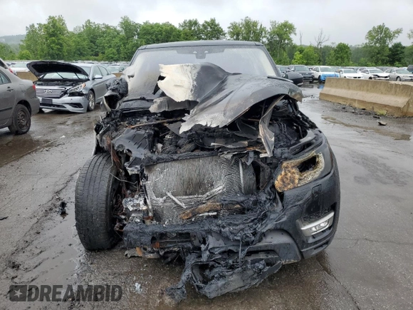 2017 Land Rover Range Rover Sport HSE with VIN SALWR2FVXHA141719, listed as a Copart auction lot 58583975 with Not provided miles and Salvage title. Bid and sale history available at DreamBid. Image 5.