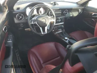 2015 Mercedes-Benz SLK-Class SLK 350 with VIN WDDPK5HA6FF099602, listed as a Copart auction lot 76777564 with 37,842 mi miles and Salvage Title. Bid and sale history available at carsss.com. Image 8.