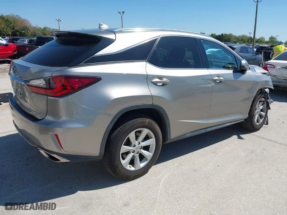 2017 Lexus RX with VIN 2T2BZMCA7HC109451, listed as a IAAI auction lot 41768110 with 36076 miles. Bid and sale history available at carsss.com. Image 4.