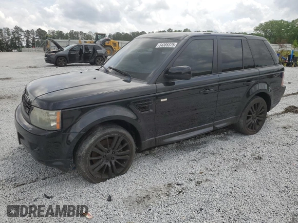 2011 Land Rover Range Rover Sport HSE LUX with VIN SALSK2D47BA271509, listed as a Copart auction lot 54385375 with 163,365 mi miles and Clean Title. Bid and sale history available at carsss.com. Image 1.