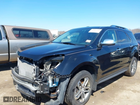 2017 Chevrolet Equinox Premier with VIN 2GNALDEK6H1507263, listed as a IAAI auction lot 42012392 with 100,658 mi miles. Bid and sale history available at carsss.com. Image 2.