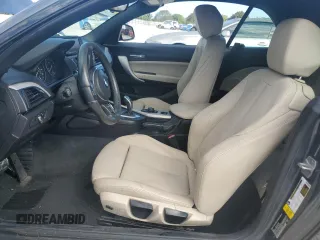 2017 BMW 2 Series 230i with VIN WBA2K9C36H7A26375, listed as a Copart auction lot 47055625 with 62,165 mi miles and Salvage title. Bid and sale history available at DreamBid. Image 7.