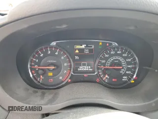 2018 Subaru WRX with VIN JF1VA1A60J9828886, listed as a Copart auction lot 48217325 with 44,364 mi miles and Salvage Title. Bid and sale history available at carsss.com. Image 9.