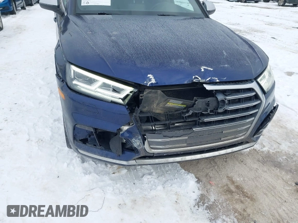 2019 Audi SQ5 Premium with VIN WA1A4AFY5K2026154, listed as a IAAI auction lot 41318583 with 86,682 mi miles. Bid and sale history available at carsss.com. Image 6.