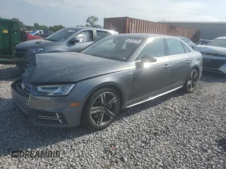 2018 Audi A4 Premium Plus with VIN WAUENAF43JA144044, listed as a Copart auction lot 62135475 with 66,808 mi miles and Clean title. Bid and sale history available at DreamBid. Image 1.