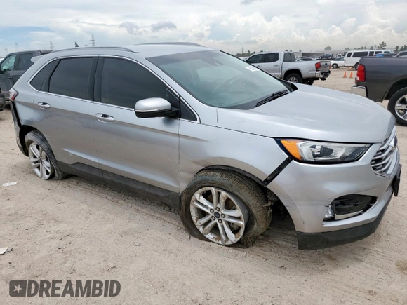 2020 Ford Edge SEL with VIN 2FMPK3J90LBA71592, listed as a Copart auction lot 62362655 with 100,040 mi miles and Salvage title. Bid and sale history available at DreamBid. Image 4.