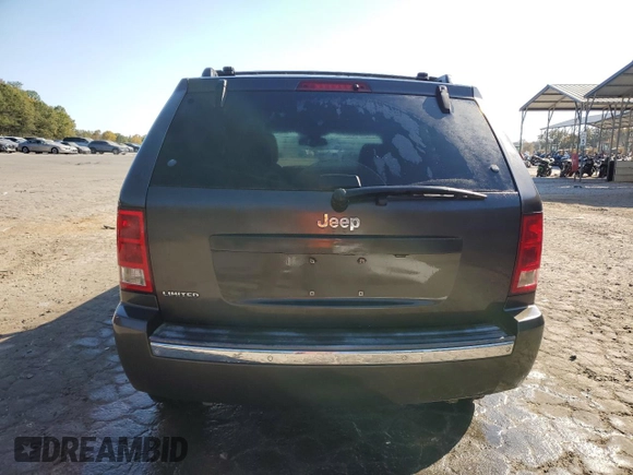 2006 Jeep Grand Cherokee Limited with VIN 1J4HS58N76C136007, listed as a Copart auction lot 77489034 with 117,023 mi miles and Salvage title. Bid and sale history available at DreamBid. Image 6.