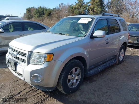 2011 Ford Escape Limited with VIN 1FMCU0EG0BKB94569, listed as a IAAI auction lot 41466649 with 86,748 mi miles. Bid and sale history available at carsss.com. Image 2.