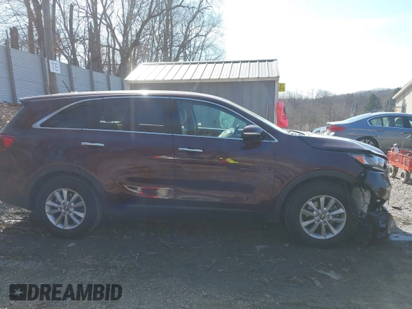 2019 Kia Sorento L with VIN 5XYPG4A32KG447551, listed as a IAAI auction lot 41751426 with 46,045 mi miles. Bid and sale history available at carsss.com. Image 14.