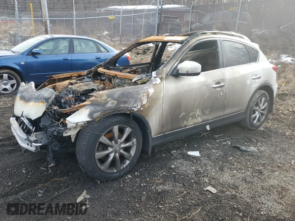 2008 Infiniti EX Journey with VIN JNKAJ09F98M359231, listed as a Copart auction lot 42357335 with Not Provided miles and Salvage Title. Bid and sale history available at DreamBid. Image 1.