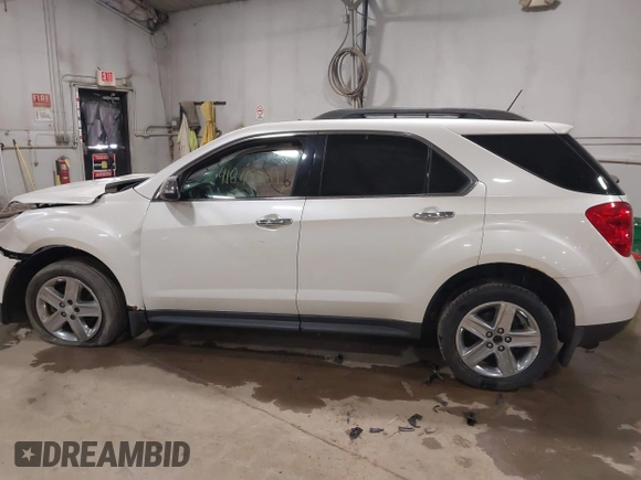 2014 Chevrolet Equinox LTZ with VIN 1GNFLHEKXEZ109795, listed as a IAAI auction lot 41849381 with 168,658 mi miles. Bid and sale history available at carsss.com. Image 15.
