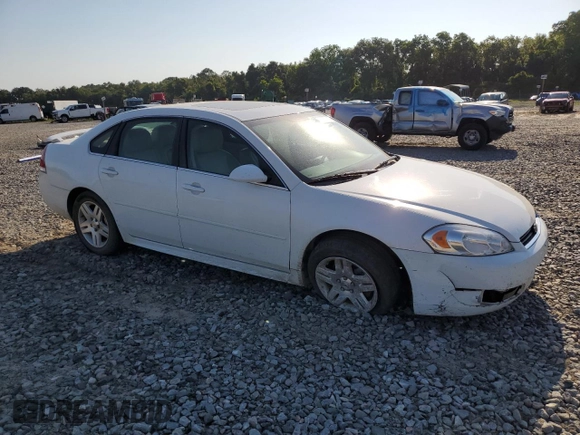2011 Chevrolet Impala LT Retail with VIN 2G1WB5EK6B1299358, listed as a Copart auction lot 58889304 with 165,471 mi miles and Salvage Title. Bid and sale history available at DreamBid. Image 4.