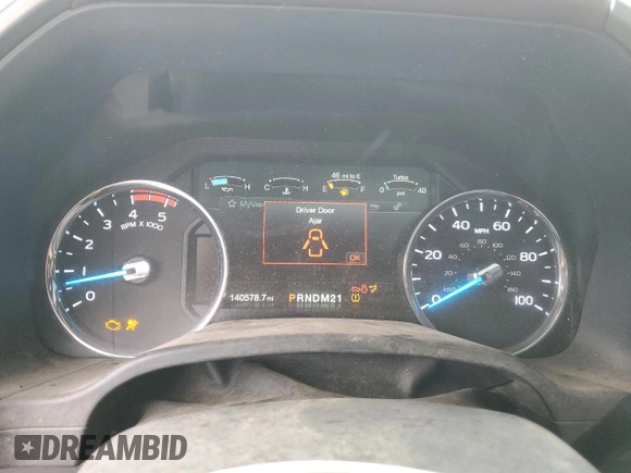 2017 Ford F-250 Lariat with VIN 1FT7W2BT6HED83358, listed as a Copart auction lot 55566865 with 140,578 mi miles and Salvage title. Bid and sale history available at DreamBid. Image 9.