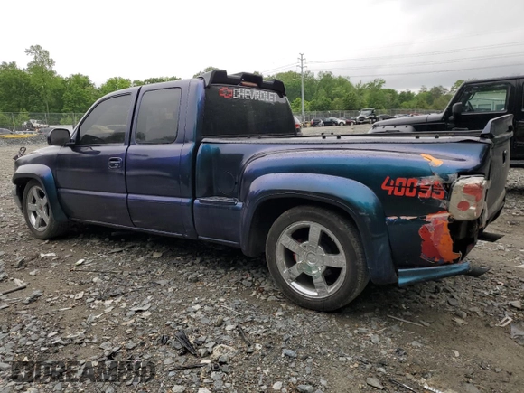 2001 Chevrolet Silverado 1500 LT with VIN 1GCEC19T31Z192995, listed as a Copart auction lot 55569865 with 238,730 mi miles and Salvage Title. Bid and sale history available at DreamBid. Image 2.