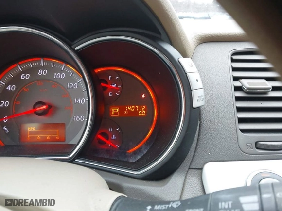 2009 Nissan Murano SL with VIN JN8AZ18U99W000617, listed as a IAAI auction lot 41847489 with 140,712 mi miles. Bid and sale history available at carsss.com. Image 7.