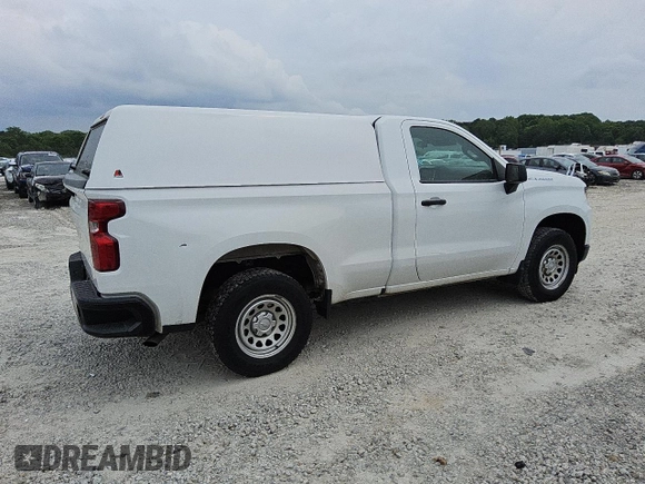 2023 Chevrolet Silverado 1500 Work Truck with VIN 3GCNAAEK9PG337789, listed as a Copart auction lot 52516045 with 103,553 mi miles and Clean Title. Bid and sale history available at carsss.com. Image 3.
