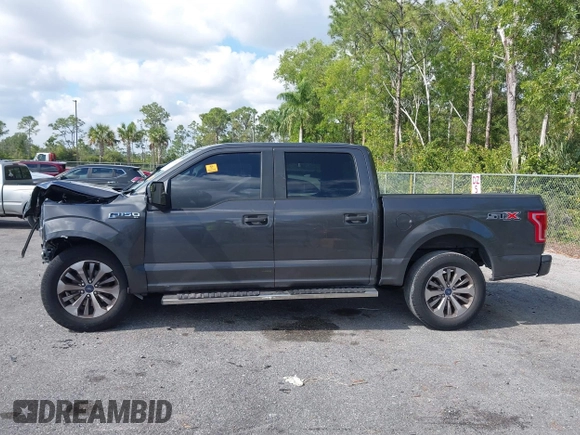 2017 Ford F-150 XL with VIN 1FTEW1CP7HKC83502, listed as a IAAI auction lot 41485951 with 117,373 mi miles and . Bid and sale history available at DreamBid. Image 14.