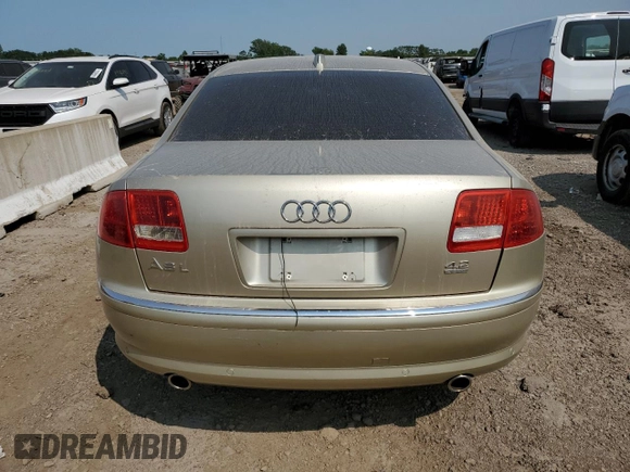 2004 Audi A8 with VIN WAUML44E14N006398, listed as a Copart auction lot 64504114 with Not provided miles and Non repairable. Bid and sale history available at DreamBid. Image 6.