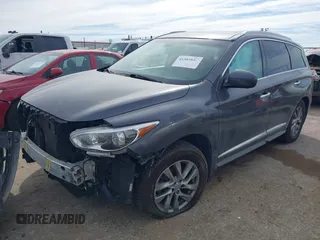 2014 Infiniti QX60 with VIN 5N1AL0MM2EC543778, listed as a IAAI auction lot 41587616 with Not Provided miles and . Bid and sale history available at carsss.com. Image 18.