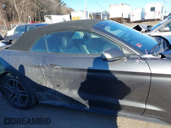2018 Ford Mustang EcoBoost Premium with VIN 1FATP8UH7J5111677, listed as a IAAI auction lot 41427830 with 141,793 mi miles and . Bid and sale history available at carsss.com. Image 14.