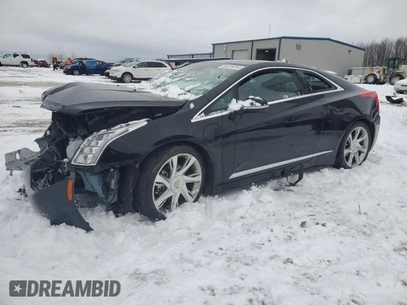 2014 Cadillac ELR z VIN 1G6RS1E4XEU600630, wystawiony jako Copart lot #85429354 z przebiegiem 80 005 mil mil oraz Tytuł czysty. Historia ofert i sprzedaży dostępna na DreamBid. Obrazek 1.