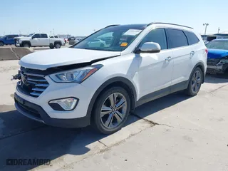 2014 Hyundai Santa Fe Limited with VIN KM8SR4HF0EU081432, listed as a IAAI auction lot 41843289 with 133,593 mi miles. Bid and sale history available at carsss.com. Image 2.