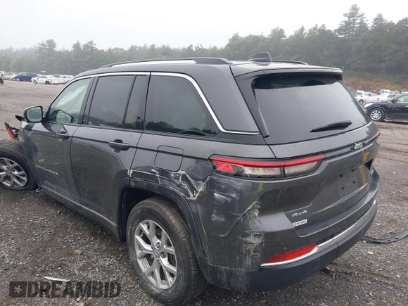 2022 Jeep Grand Cherokee Limited with VIN 1C4RJHBG8N8542971, listed as a IAAI auction lot 40074278 with Not provided miles and . Bid and sale history available at DreamBid. Image 3.