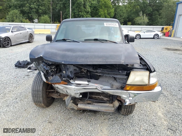 1999 Ford Ranger XL with VIN 1FTYR14X9XTA08323, listed as a Copart auction lot 65949424 with 195,081 mi miles and Salvage Title. Bid and sale history available at carsss.com. Image 5.
