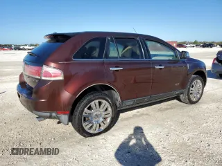 2009 Lincoln MKX with VIN 2LMDU68C09BJ01624, listed as a Copart auction lot 81172834 with Not Provided miles and Salvage Title. Bid and sale history available at carsss.com. Image 3.