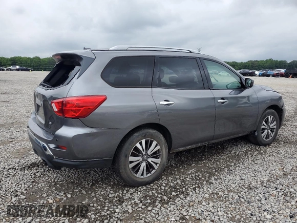 2018 Nissan Pathfinder SV with VIN 5N1DR2MN0JC624465, listed as a Copart auction lot 58671395 with Not provided miles and Clean title. Bid and sale history available at DreamBid. Image 3.