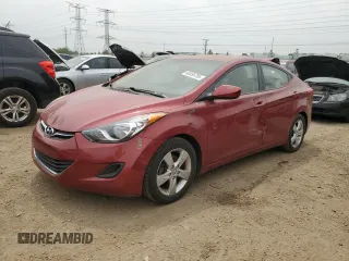 2013 Hyundai Elantra GLS with VIN 5NPDH4AE4DH349537, listed as a Copart auction lot 60056785 with 113,817 mi miles and Salvage title. Bid and sale history available at DreamBid. Image 1.