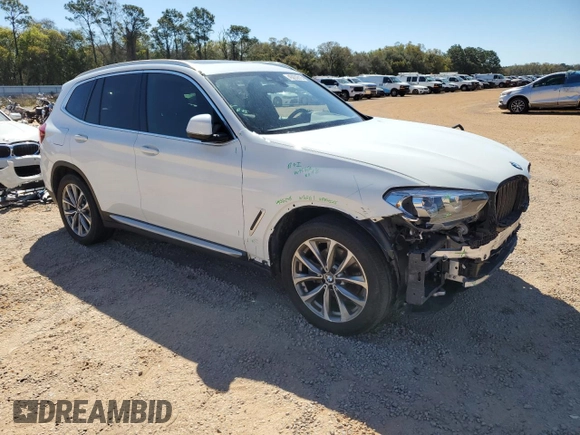 2019 BMW X3 sDrive30i with VIN 5UXTR7C58KLF35339, listed as a Copart auction lot 49453815 with 64,861 mi miles and Salvage Title. Bid and sale history available at DreamBid. Image 4.