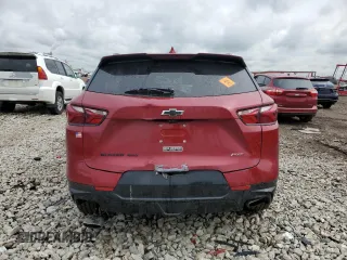 2020 Chevrolet Blazer RS с VIN 3GNKBKRS4LS641708, выставлен на аукционе Copart как лот 56632775 с пробегом 46 063 миль миль и Списание • Salvage title. История ставок и продаж доступна на DreamBid. Изображение 6.
