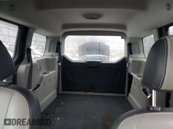 2015 Ford Transit Connect Wagon Titanium with VIN NM0GE9G76F1219343, listed as a Copart auction lot 43380065 with 0 mi miles and Clean Title. Bid and sale history available at carsss.com. Image 10.