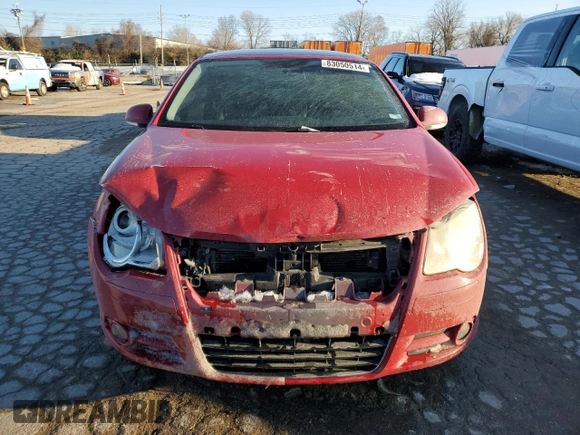 2007 Volkswagen Eos with VIN WVWAA71F37V022794, listed as a Copart auction lot 83050514 with 175,762 mi miles and Salvage Title. Bid and sale history available at DreamBid. Image 5.