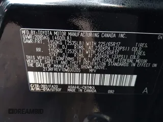 2013 Toyota RAV4 XLE with VIN 2T3RFREV1DW030205, listed as a IAAI auction lot 41470204 with 97,087 mi miles. Bid and sale history available at carsss.com. Image 9.