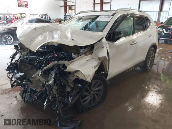 2016 Nissan Rogue SL with VIN 5N1AT2MV0GC770880, listed as a IAAI auction lot 41398955 with Not Provided miles and . Bid and sale history available at DreamBid. Image 2.