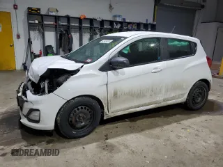 2020 Chevrolet Spark LS with VIN KL8CB6SA6LC409616, listed as a Copart auction lot 42459505 with 106,188 mi miles and Salvage Title. Bid and sale history available at carsss.com. Image 1.