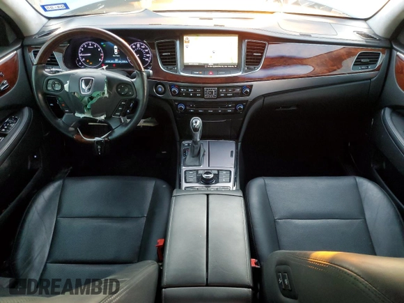 2016 Hyundai Equus Signature z VIN KMHGH4JH6GU101223, wystawiony jako Copart lot #75512034 z przebiegiem 66 921 mil mil oraz Szkody całkowita. Historia ofert i sprzedaży dostępna na DreamBid. Obrazek 8.