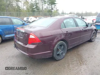 2011 Ford Fusion SEL with VIN 3FAHP0JA6BR257999, listed as a IAAI auction lot 42199423 with 126,855 mi miles. Bid and sale history available at carsss.com. Image 4.