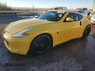 2009 Nissan 370Z Touring with VIN JN1AZ44E99M403555, listed as a Copart auction lot 77612054 with 154,691 mi miles and Non Repairable. Bid and sale history available at carsss.com. Image 1.