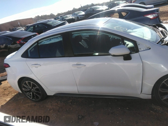 2022 Toyota Corolla SE with VIN 5YFS4MCE5NP110485, listed as a IAAI auction lot 41236740 with 52,727 mi miles. Bid and sale history available at carsss.com. Image 14.