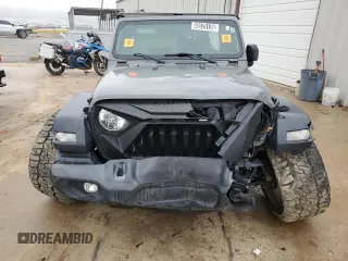 2018 Jeep Wrangler Unlimited Sport S with VIN 1C4HJXDN7JW264071, listed as a Copart auction lot 43575135 with 96,371 mi miles and Clean title. Bid and sale history available at DreamBid. Image 5.