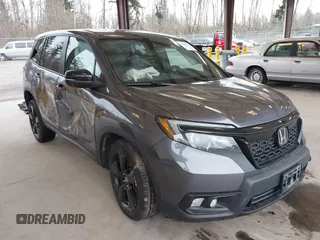 2019 Honda Passport EX-L with VIN 5FNYF8H5XKB025864, listed as a IAAI auction lot 41831663 with 73,130 mi miles and . Bid and sale history available at DreamBid. Image 1.