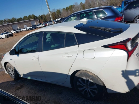 2020 Toyota Prius LE with VIN JTDL9RFU5L3014612, listed as a IAAI auction lot 41366027 with 50,153 mi miles and . Bid and sale history available at DreamBid. Image 14.