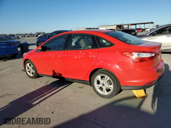 2014 Ford Focus SE with VIN 1FADP3F25EL425796, listed as a Copart auction lot 88913105 with 95,217 mi miles and Salvage Title. Bid and sale history available at carsss.com. Image 2.