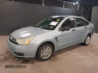 2008 Ford Focus SE with VIN 1FAHP35N98W276325, listed as a IAAI auction lot 42010348 with 47,278 mi miles. Bid and sale history available at carsss.com. Image 19.