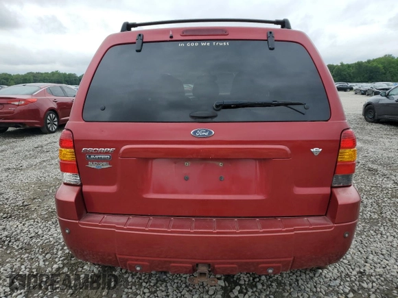 2007 Ford Escape Limited с VIN 1FMCU94107KB79661, выставлен на аукционе Copart как лот 56042895 с пробегом 211 734 миль миль и Списание • Salvage title. История ставок и продаж доступна на DreamBid. Изображение 6.